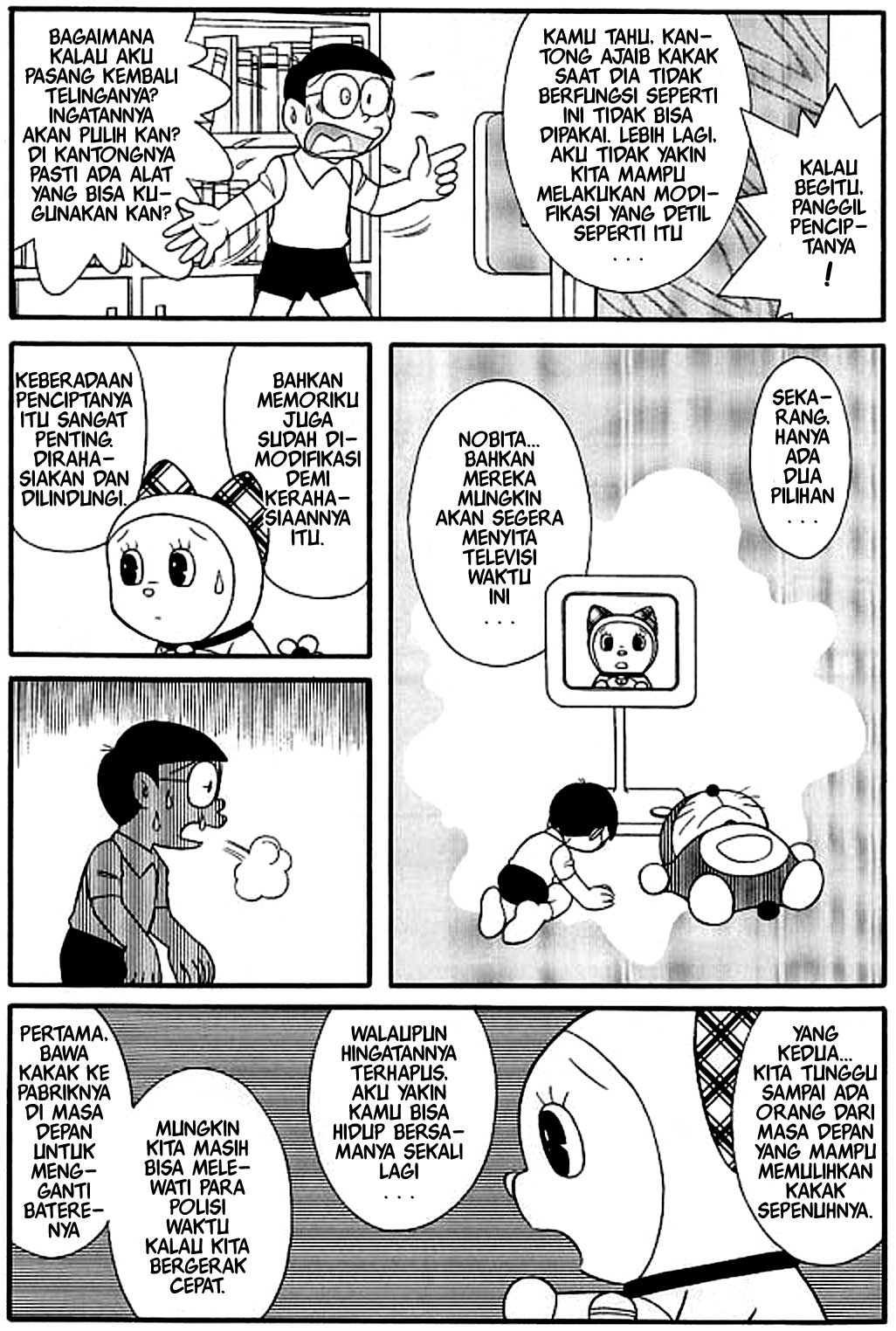 Komik Doraemon Yaqng Menyentuh SaHaRa LaPTOp